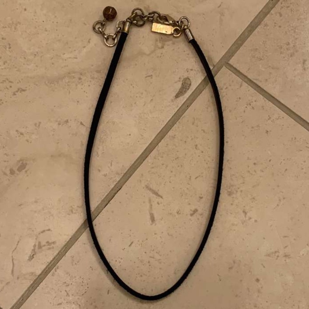 Thin Black Choker